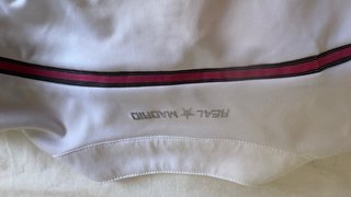 Camiseta Retro Real Madrid Adidas Blanca