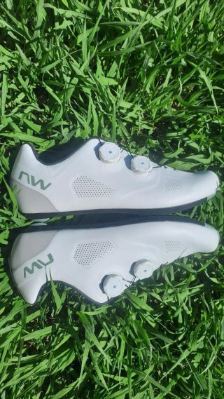 Zapatillas Ciclismo Northwave Revolution Blancas