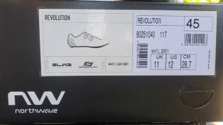 Zapatillas Ciclismo Northwave Revolution Blancas