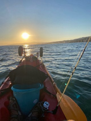 Kayak rojo dos plazas