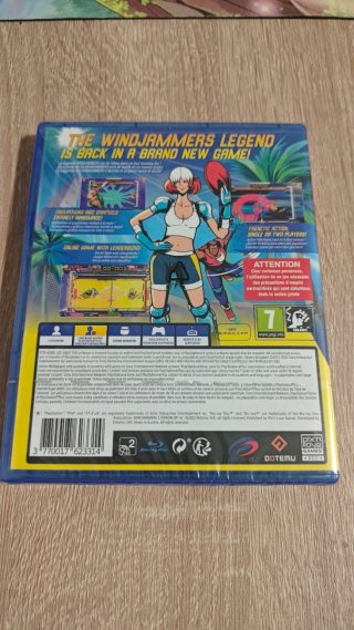 WINDJAMMERS 2 PS4 NUEVO