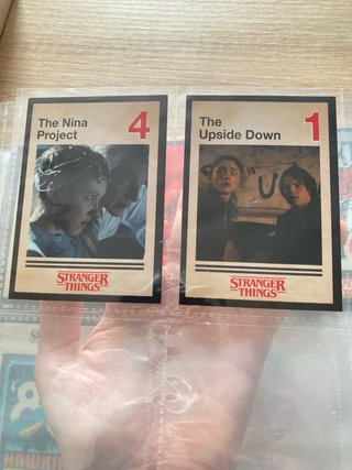 Cartas Stranger Things
