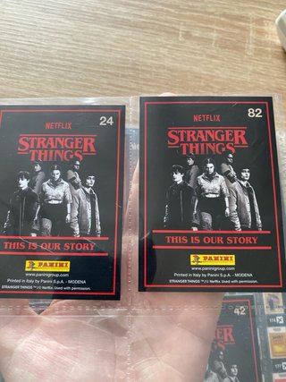 Cartas Stranger Things
