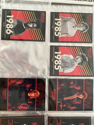 Cartas Stranger Things
