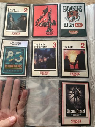 Cartas Stranger Things