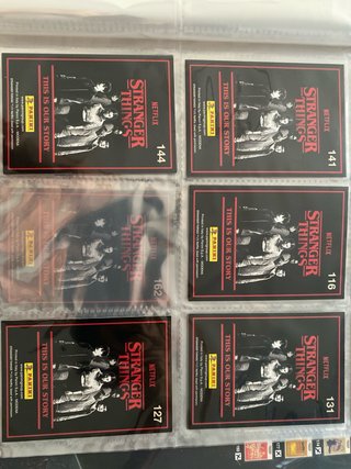 Cartas Stranger Things