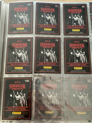 Cartas Stranger Things