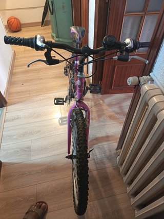 Bicicleta infantil rosa