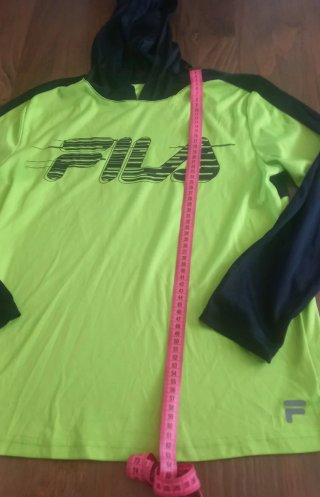 Sudadera Fila Unisex Verde y Negra