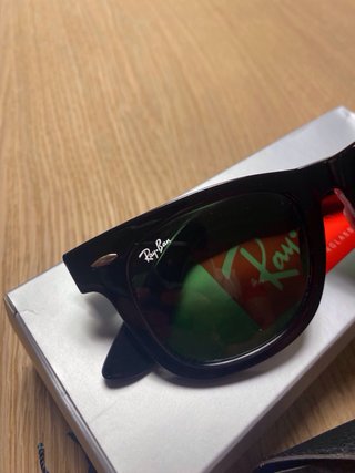 Gafas de sol Ray-Ban Wayfarer Negras Verdes