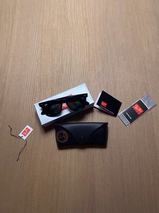 Gafas de sol Ray-Ban Wayfarer Negras Verdes