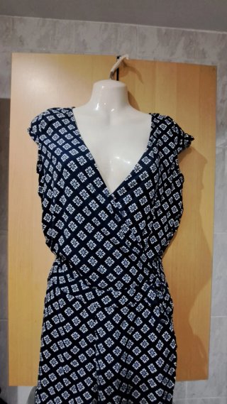 Mono largo estampado mujer Talla S