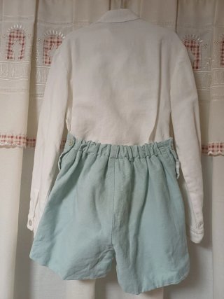 Conjunto fiesta niño camisa y pantalón corto