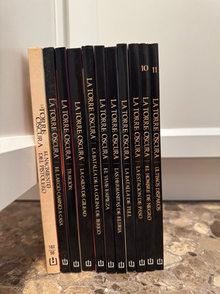 Colección libros y cómics La Torre Oscura.