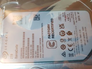 Disco Duro Seagate Barracuda 2TB