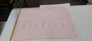 Manta de bebé rosa o azul con peluche. Varias uni