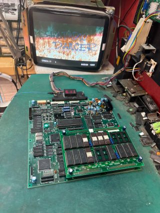 Shadow Dancer Sega Placa Arcade