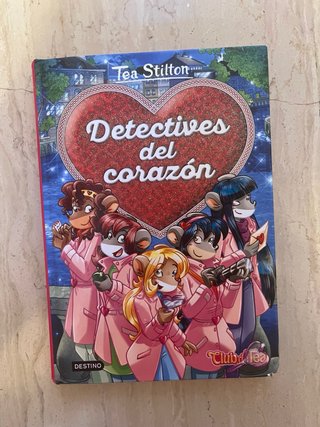 4 libros de Tea Stilton, con tapa dura + regalo