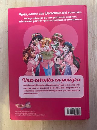 4 libros de Tea Stilton, con tapa dura + regalo
