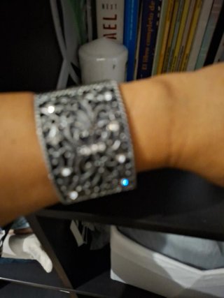 Pulsera metal vintage filigrana