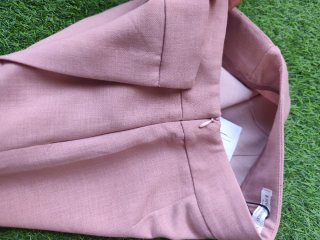 Falda pantalón Stradivarius rosa