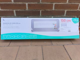 Barrera de seguridad para cama infantil