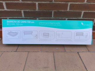 Barrera de seguridad para cama infantil