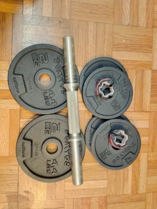 Kit Mancuernas 10Kg Domyos