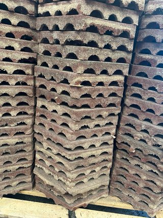 Losetas de caucho hexagonales
