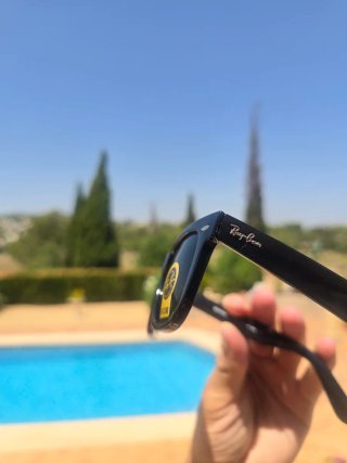 Gafas Ray-Ban Wayfarer Negras Talla 50