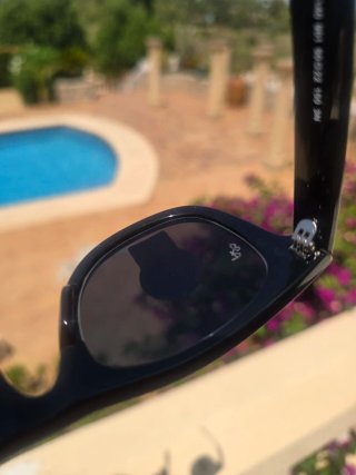 Gafas Ray-Ban Wayfarer Negras Talla 50