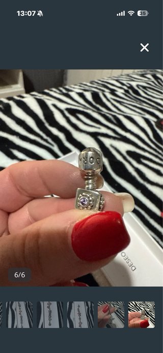 Pulsera Pandora Original con Abalorios