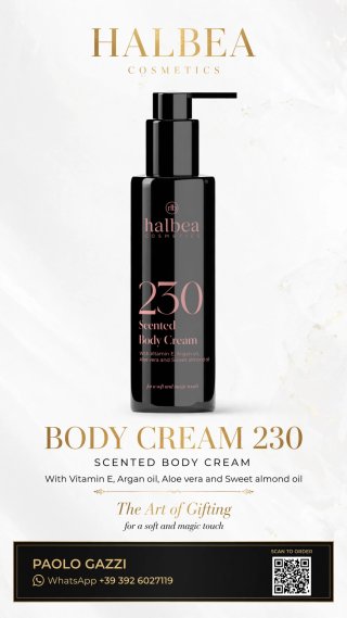 Crema Corpo Profumata HALBEA 232