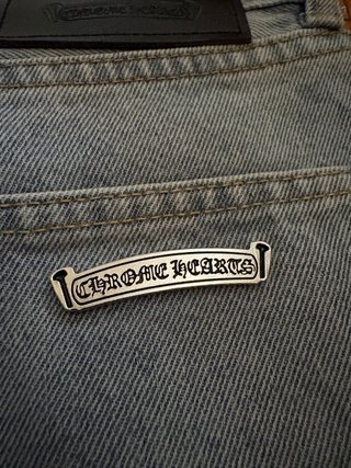 Shorts Chrome Hearts Croce Neri e Bianchi
