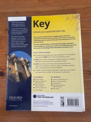 Key Bachillerato 2e 1 Student Book (Spain)