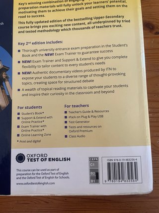 Key Bachillerato 2e 1 Student Book (Spain)