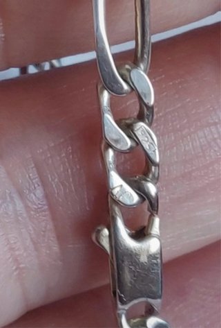 Pulsera Esclava Figaro Plata 925 Ernst