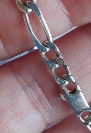 Pulsera Esclava Figaro Plata 925 Ernst