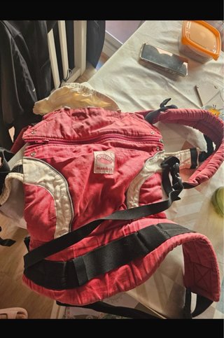 Mochila Portabebés Manduca Roja