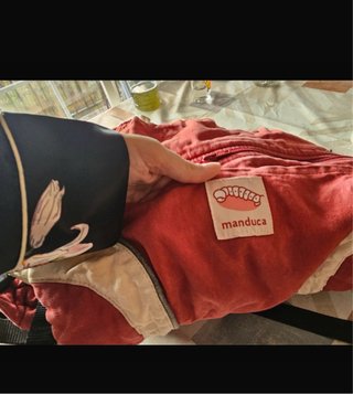 Mochila Portabebés Manduca Roja