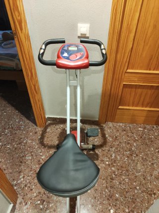 Bicicleta de ejercicio plegable