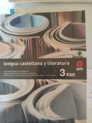 Lengua castellana y literatura, 3 ESO