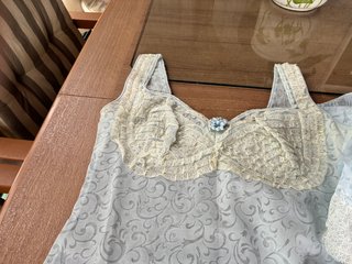 Bata y camisón vintage años 50