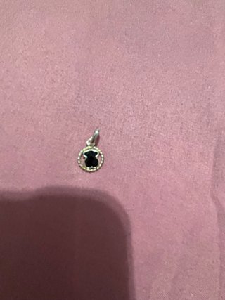 Colgante Tous Oso Negro y Plata