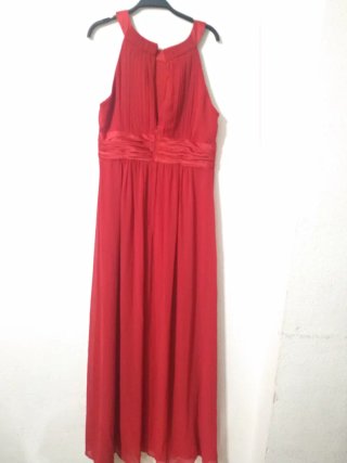 Vestido largo rojo Jacke's