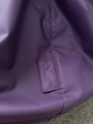 Puff Pera 110cm Polipiel Morado