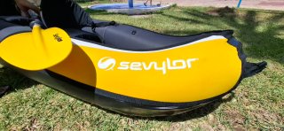 Kayak Sevylor Colorado 2 personas, como nuevo.