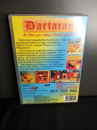 DVD D'Artacan
