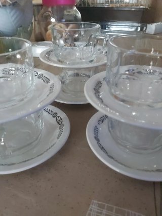Lote 6 tazas de café