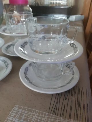 Lote 6 tazas de café